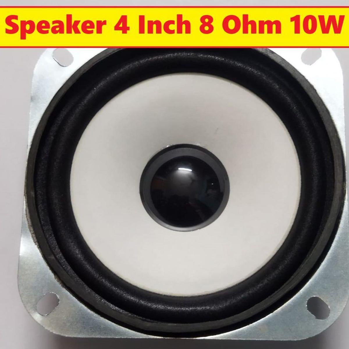 Picture of Model:03 4 Inch Speaker 4 Inch 8 Ohm Audio Speaker 10W For Home Theater Audio Amplifiers Speaker