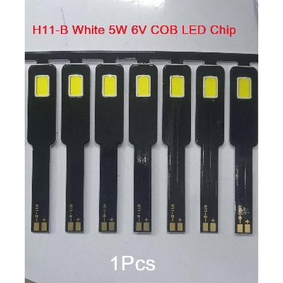 Picture of H11-B WHITE 5W 6V COB LED Light 6V Chip Module Size 60x11mm White COB LED Light For Floodlight Spotlight Headlights
