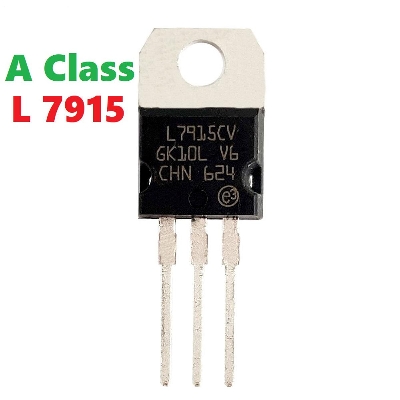 Picture of 2Pcs- A CLASS LM7915 IC L7915CV L7915 7915 Voltage Regulator IC 15V 1.5A 3 Pin Leads TO-220 Package 7915 IC