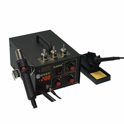 Picture of KADA 852D+ Soldering Iron 220V 110V Digital Display KADA 852D+ Soldering Station Hot Air Machine Soldering Iron 2 In 1 KADA 852D+ Tools Set