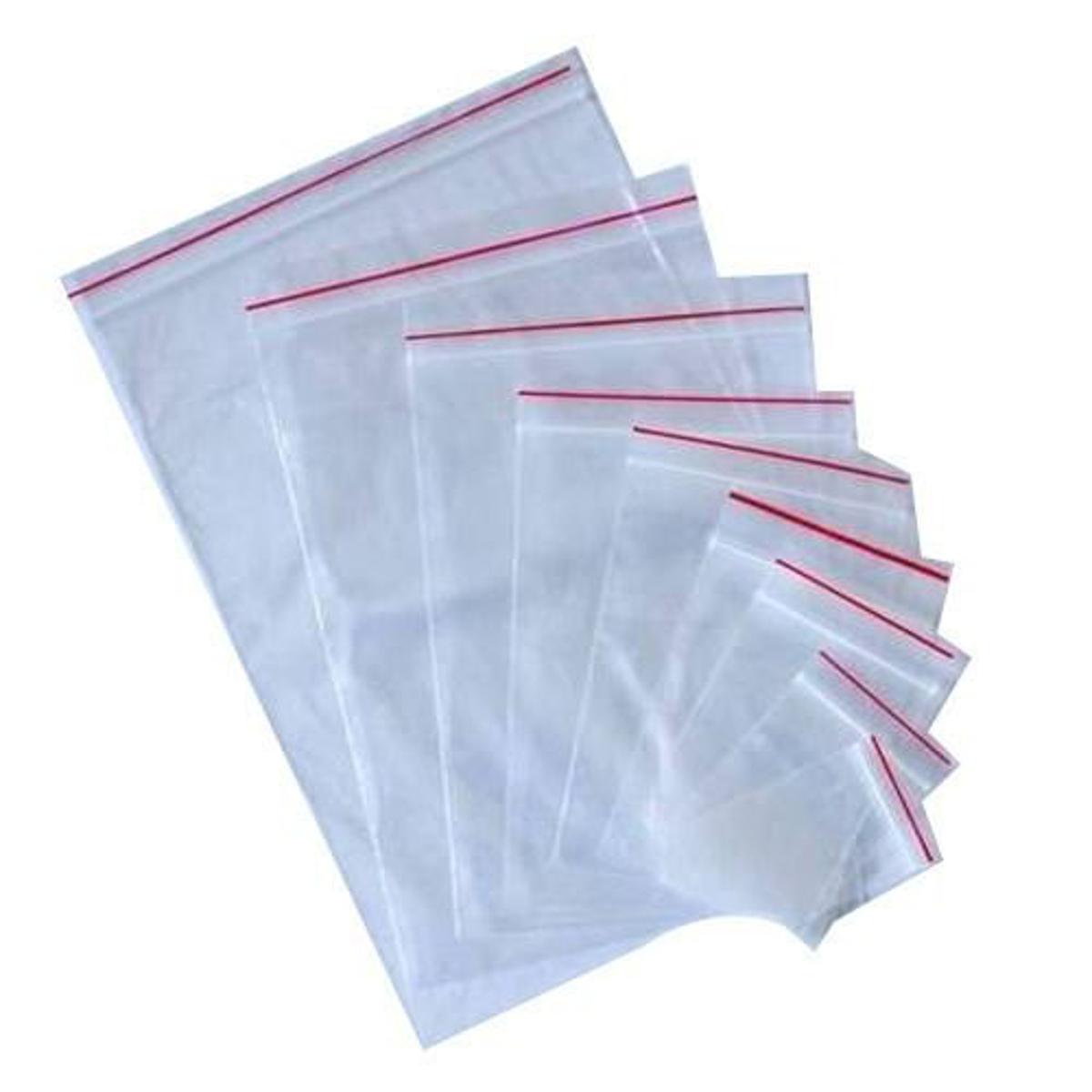 Picture of 100Pcs- Zipper Bag Size 1.5×2 Inch 38×50mm Ziplock Bag Transparent Zipper Poly Bag Packet Clear Plastic Bags Re-Sealable Packaging Bags Zipper Bag 1.5×2 Inch