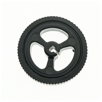 Picture of 34mm Robotic N20 Wheel MiniQ 3PI 34mm D-Axis Shaft N20 Motor Wheel & Rubber Tire 34×6.5mm N20 Gear Motor Wheel 3V 6V 12V Low Speed SDT 3PI miniQ Car Wheel For N20 Motor