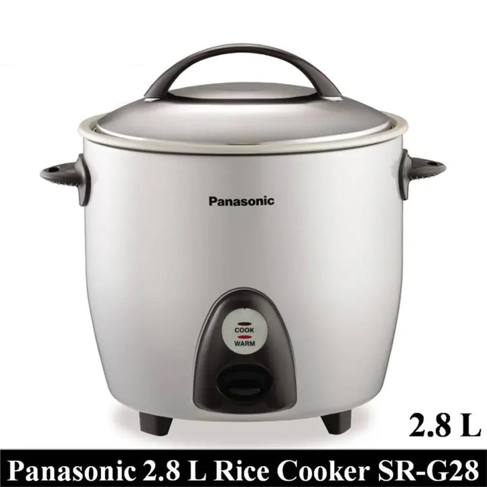 Picture of Panasonic Rice Cooker (SR-G28) 2.8Ltr Silver