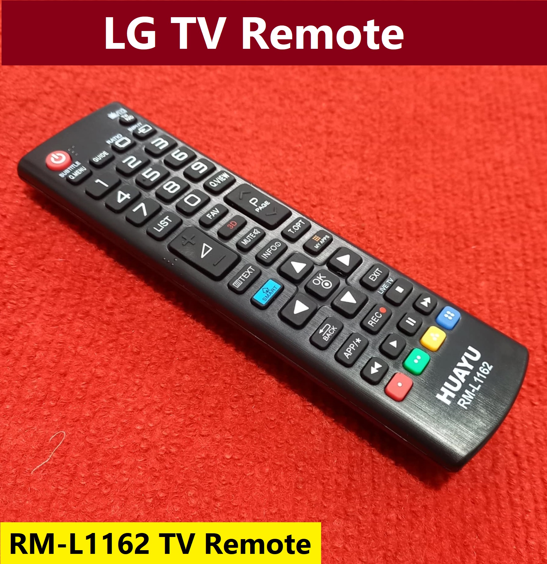 Picture of RM-L1162 TV Remote Controller LCD TV Remote TV Smart TV Remote RM-L1162 TV Remote Control TV Remote For L-G TV China Smart LED TV Remote