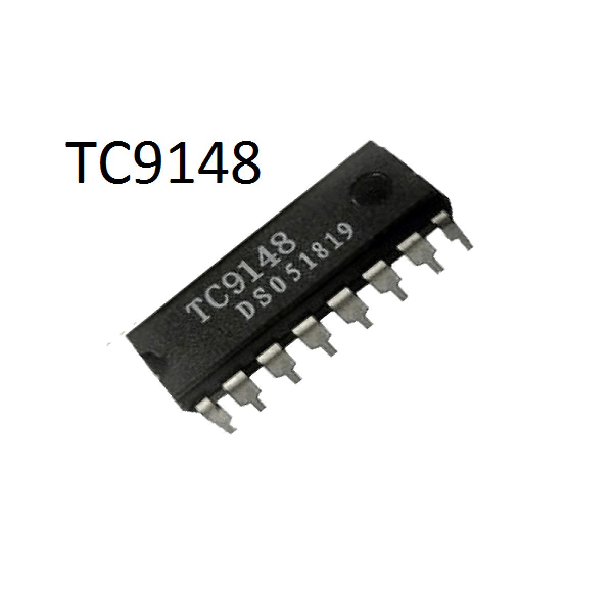 Picture of TC9148 IC 9148 IR Infrared Remote Control Transmitter TC9148 IR DIP-16 16 Pin Leads Dual In Line Package Chip