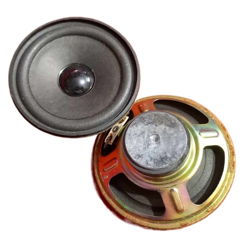 Picture of 2Pcs – Round Shape 4 Inch Speaker Loudspeaker Multimedia Speaker 100mm Speaker 4 Inch Speaker Audio Amplifier Speaker For Home Theater Stereo Amplifiers Speakers Round Speaker