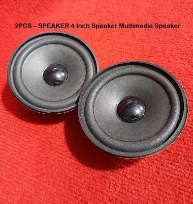 Picture of 2Pcs – Round Shape 4 Inch Speaker Loudspeaker Multimedia Speaker 100mm Speaker 4 Inch Speaker Audio Amplifier Speaker For Home Theater Stereo Amplifiers Speakers Round Speaker