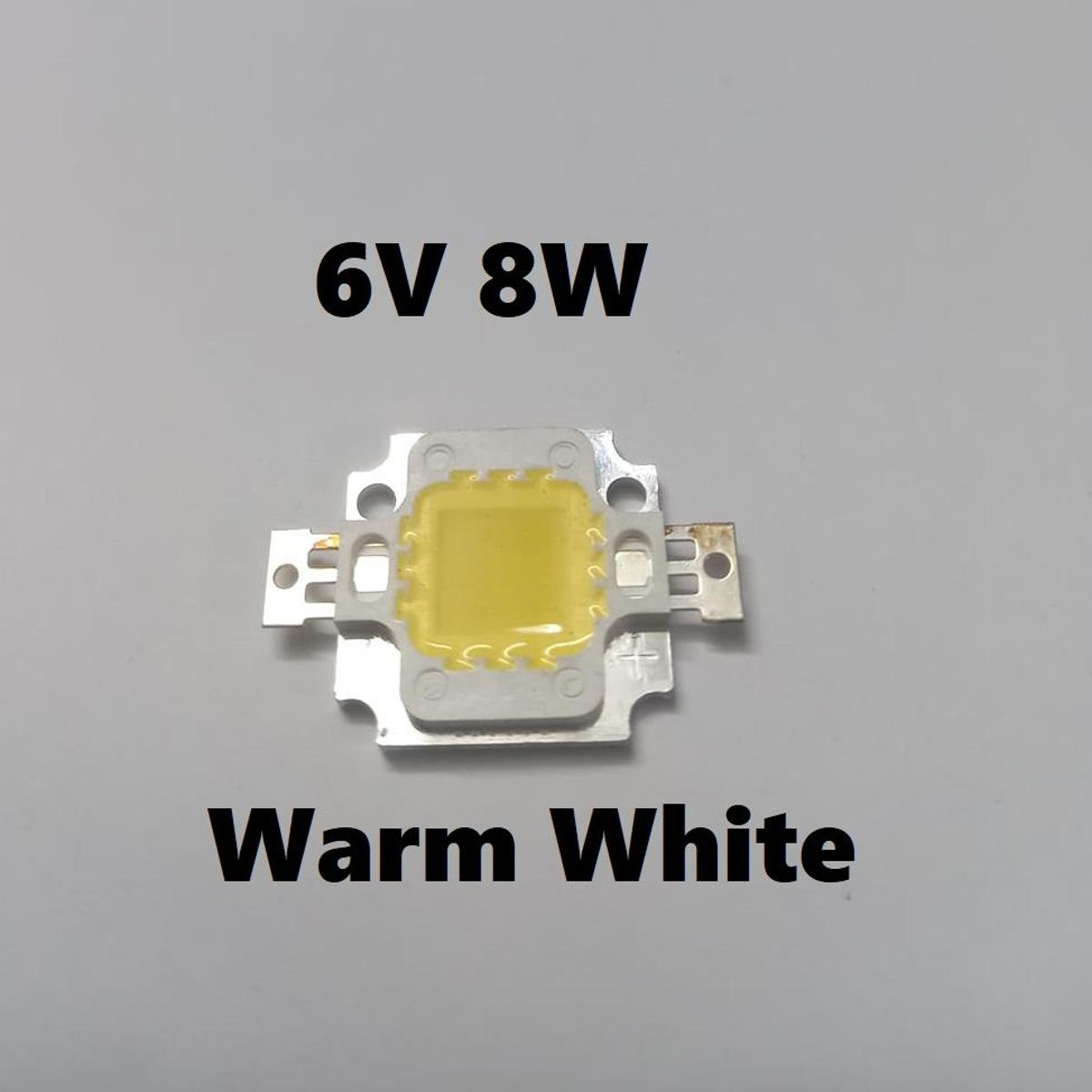 Picture of 2020 8W WARM WHITE Color DC 6V 8W COB SMD LED Light Chip Warm White COB LED Light 6V COB LED Light 8W COB Light COB LED Chip 6V COB LED Chip 8W Light Bulbs