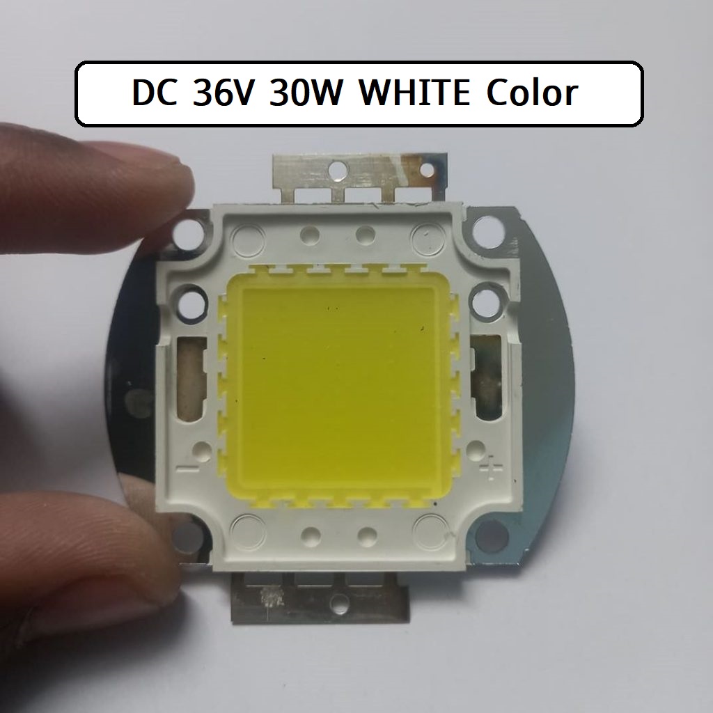 Picture of 5050 30W WHITE Color DC 36V 30W COB SMD LED Light Chip White