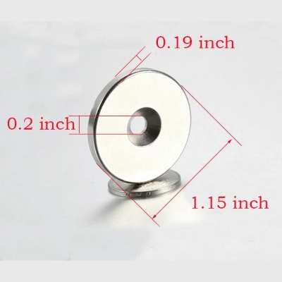 Picture of 30x5mm Disc Neodymium Magnet 30x5mm With Industrial Super Strong Rare Earth Neodymium Bar Magnets Super Strength Permanent NdFeB N42 Magnet For Garage Science Projects