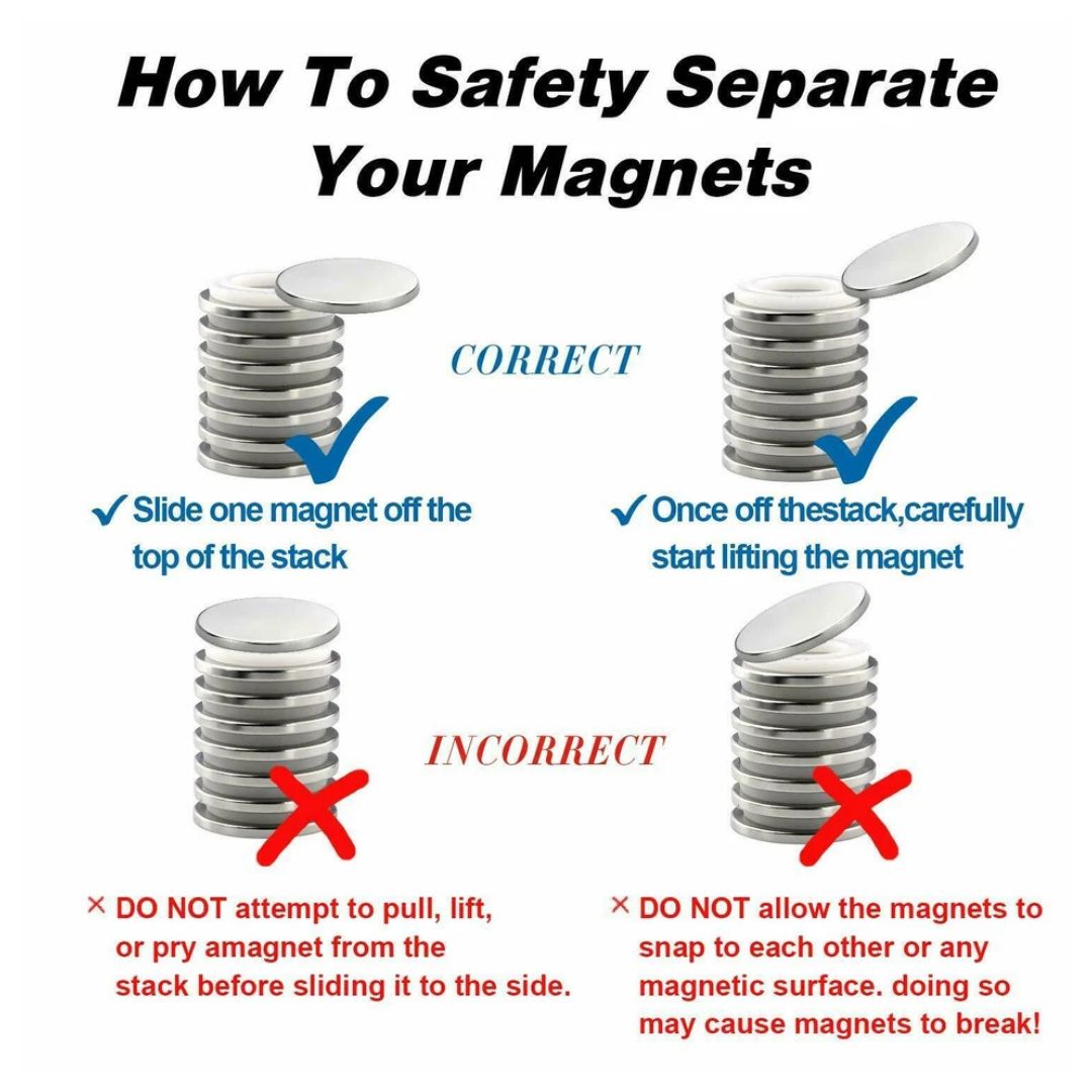 Picture of 30x5mm Disc Neodymium Magnet 30x5mm With Industrial Super Strong Rare Earth Neodymium Bar Magnets Super Strength Permanent NdFeB N42 Magnet For Garage Science Projects