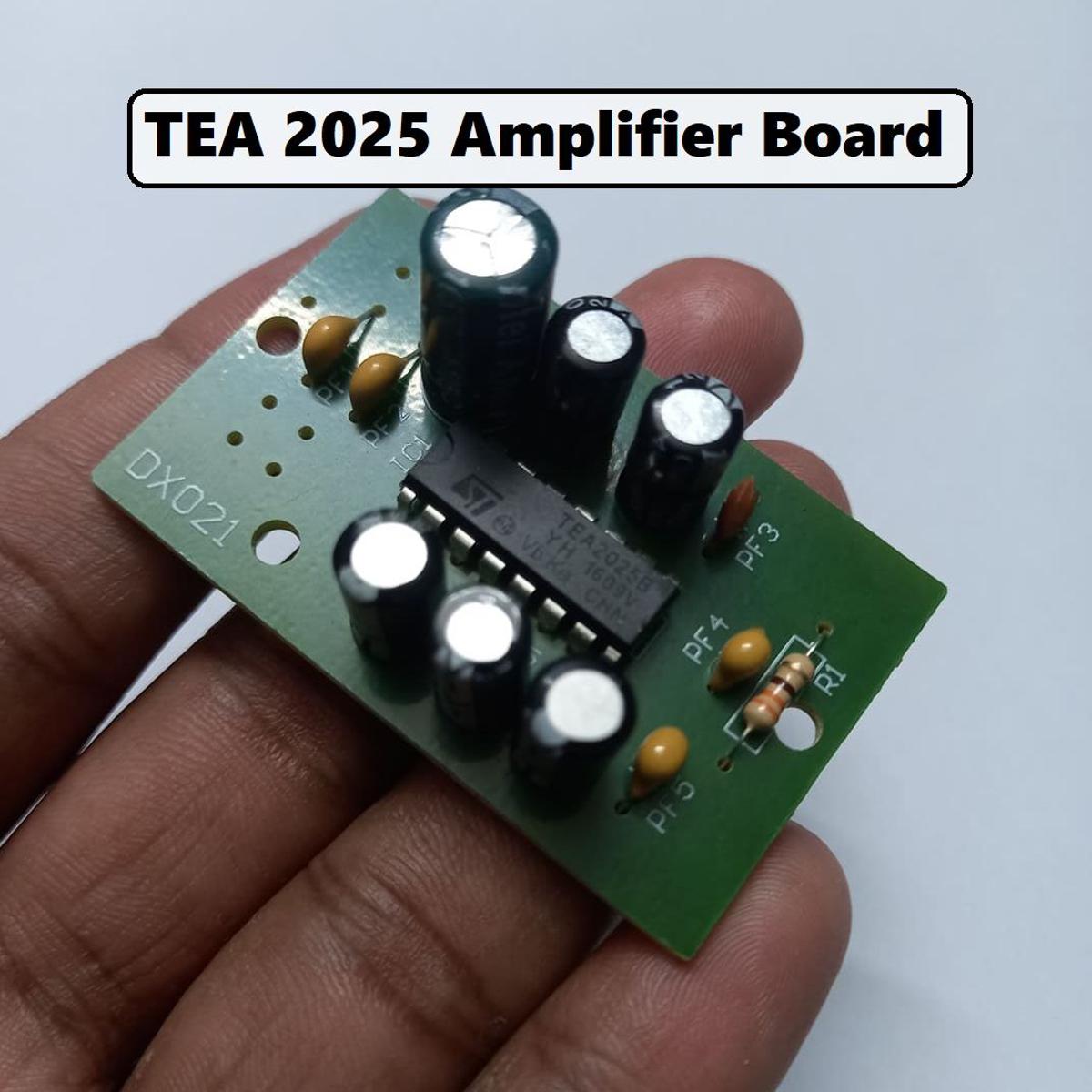 Picture of Bangladeshi DX021 TEA2025 Amplifier Board 5W TEA2025 Audio Amplifier Board 5W Speaker Power 9V 12V 5W Amplifiers Circuit Audio Speaker Amplifiers