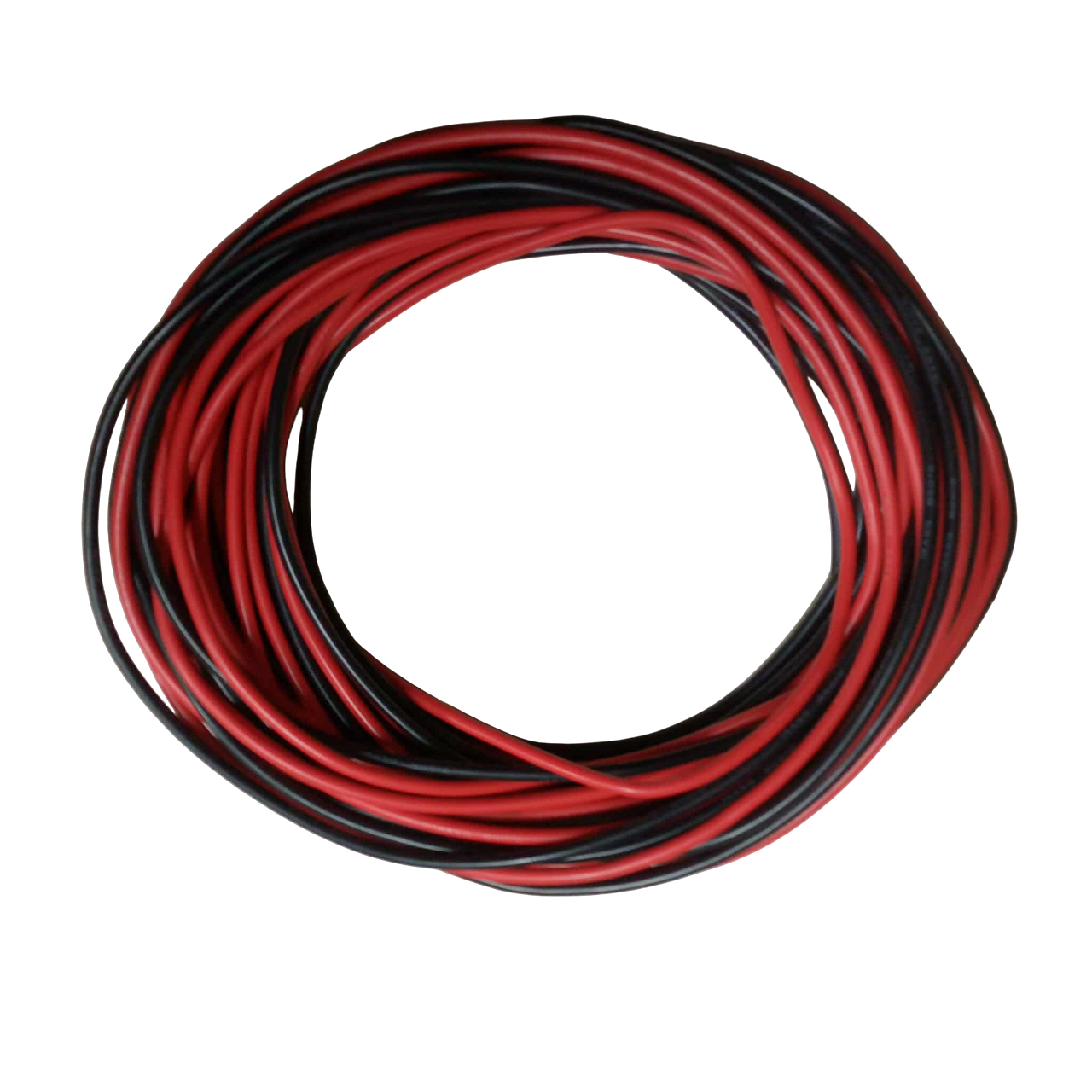 Picture of Heat Resistant Soft Silicone Wire Black White RC Battery Connector Flexible Cable 14 AWG Diameter 4mm For RC DYE Project Copper Wire 2 Feet (1Feet Black+1Feet White) Electrical Circuitry & Parts
