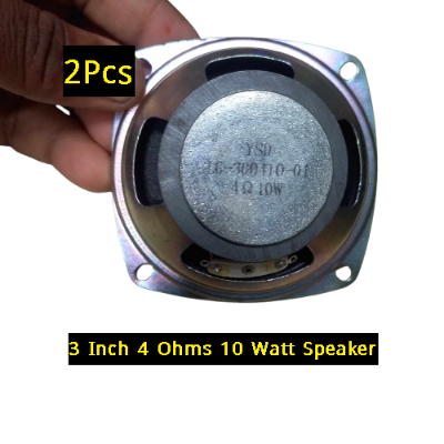 Picture of 2Pcs - YSD/30D40-01  SPEAKER 3 Inch Speaker 10Watt 3 Inch 4 Ohm Speaker Audio Speaker 10W For Home Theater Stereo Amplifier Speakers