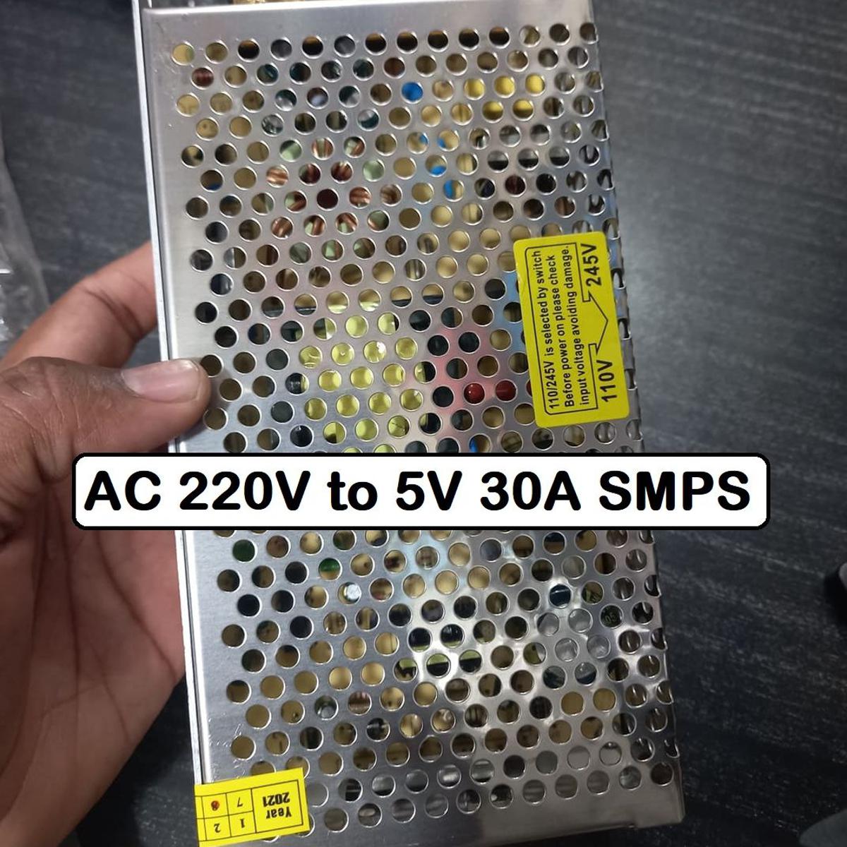 Picture of 30A SMPS AC 220v To DC 5v 30A 150W Switching Mode Power Supply Adapter Charger 5V SMPS Power Supply