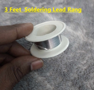 Picture of 1 GAUGE Soldering Lead Rang 3 FEET Soldering Rang Lead Tatal Iron Lead Soldering Wire Lead Cables Solder Wire 0.8mm 1.0mm 1.2mm Soldering Lead Tin Wire Reel