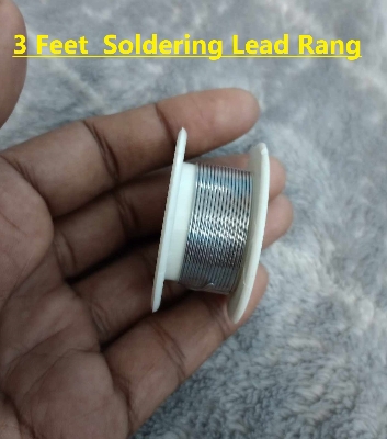 Picture of 1 GAUGE Soldering Lead Rang 3 FEET Soldering Rang Lead Tatal Iron Lead Soldering Wire Lead Cables Solder Wire 0.8mm 1.0mm 1.2mm Soldering Lead Tin Wire Reel