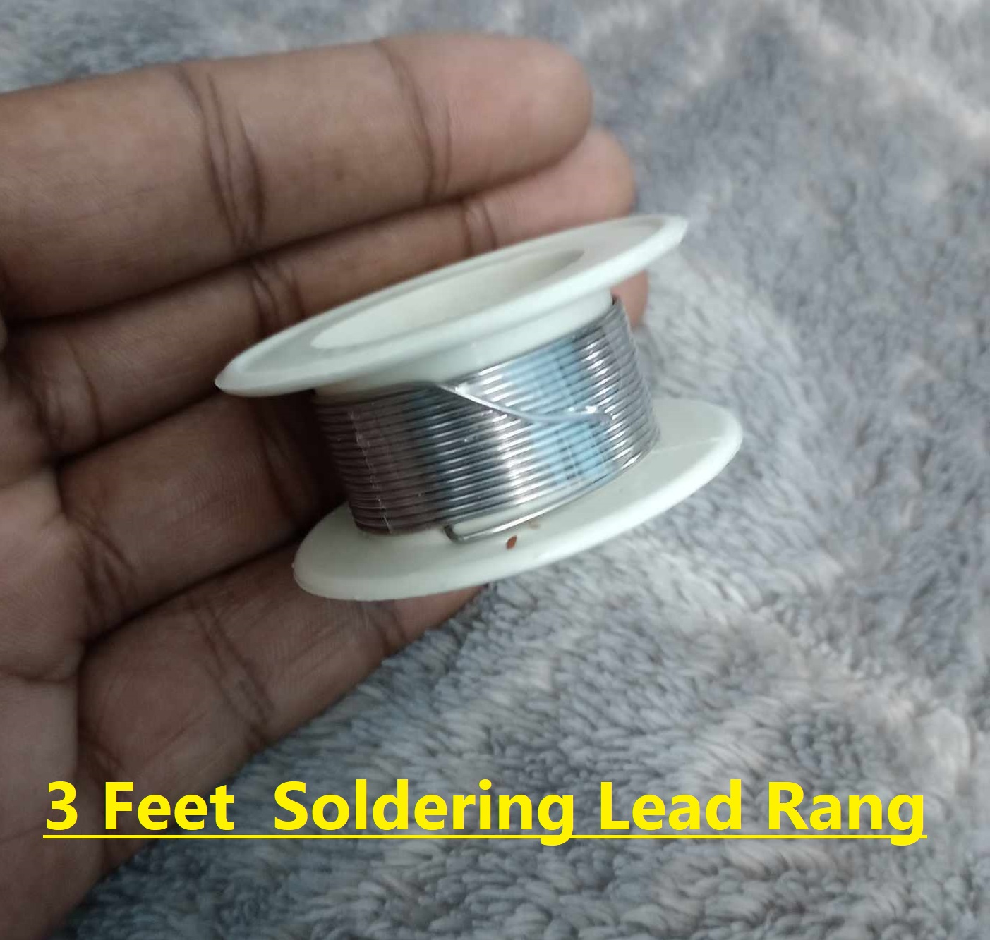 Picture of 1 GAUGE Soldering Lead Rang 3 FEET Soldering Rang Lead Tatal Iron Lead Soldering Wire Lead Cables Solder Wire 0.8mm 1.0mm 1.2mm Soldering Lead Tin Wire Reel