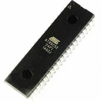 Picture of AT89C52 IC 89S52 AT89C52-24PI AT89C52-24PU AT89C52-24PC IC DIP-40 Leads Microcontroller IC MCU Chip