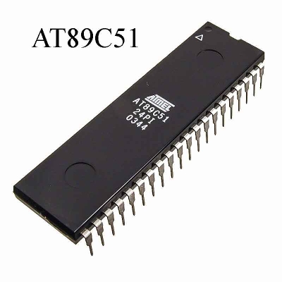 Picture of AT89C51 Microcontroller IC 89S51 IC AT89C51-24PI AT89C51-24PU AT89C51-24PC IC DIP-40 40 Pin Leads Microcontroller MCU Chip