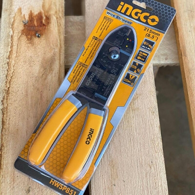 Picture of HWSP851 8.5 Inch Wire Stripper Multi-Function Adjustable Industrial Wire Stripper 215mm 8.5 Inch Tools For Crimping Pliers