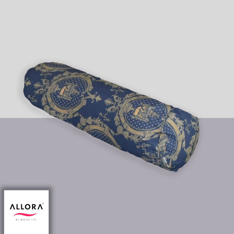 Navy Trophy Print Allora Bed Sheet ALLORA BDonline shop bangladeshothoba.com