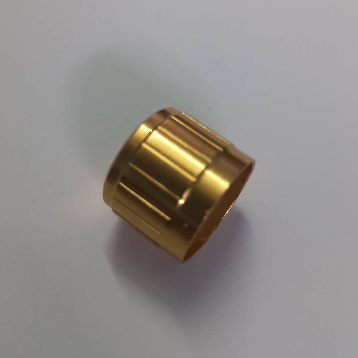 Picture of 3Pcs- 19mm Amplifier Knob 19x16mm Aluminium Alloy Potentiometer Knob Amplifier Volume Knob Knurled Shaft 6mm Hole Amplifier Audio Knob Switches Knob 