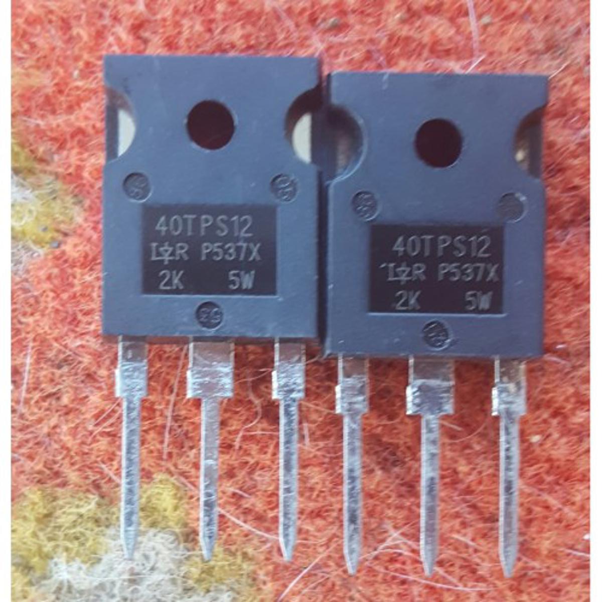Picture of 40TPS12APBF Thyristor 40TPS12A Thyristor 40TPS12 SCR 35A 1200V Transistor TO-247 Package 3 Pin Leads