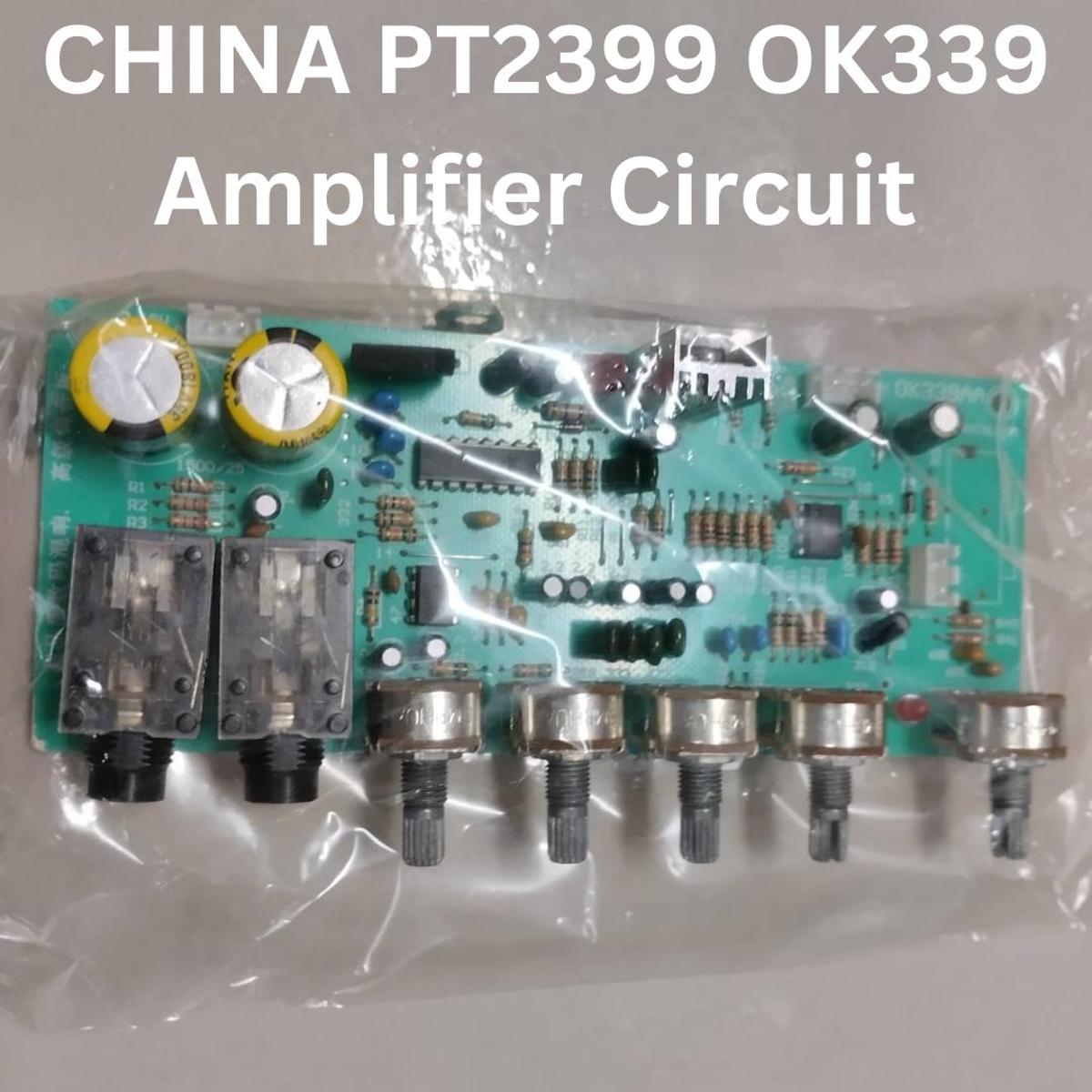 Picture of CHINA PT2399 OK339 Amplifier Circuit OK339 Digital Karaoke Amplifier DC 12-15V 3A Dual Power Low Noise Filter Circuit Module HiFi Audio Module