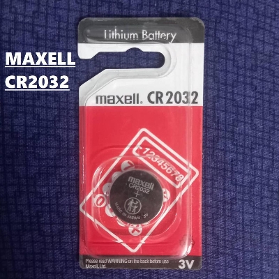 Picture of MAXELL CR2032 Battery 3V CR2032 Watch Battery CR2032 Button Cell Battery CR2032 Coin Cell Battery CR2032 Lithium Cell Battery 3V Battery CR2032 CMOS Battery For Computer Watch - lithium battery