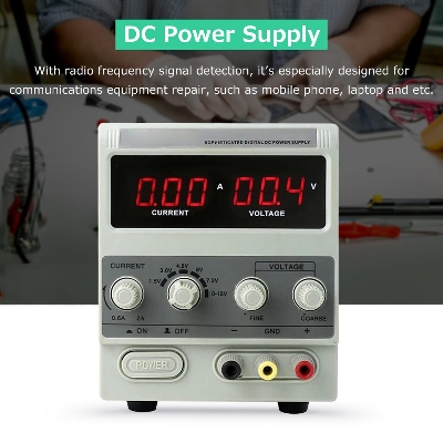 Picture of BK-1502DD DC Variable Power Supply 15V 2A Digital Display Switching Regulated Adjustable Power Supply For Mobile Phone Laptop Repair Adapters 