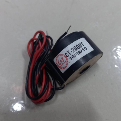 Picture of CT2500T Current Transformer Coil CT AC Current Transformer CT CT2500T AUTO TRANSFORMER TOROIDAL Current Transformer Adapters With Cables 