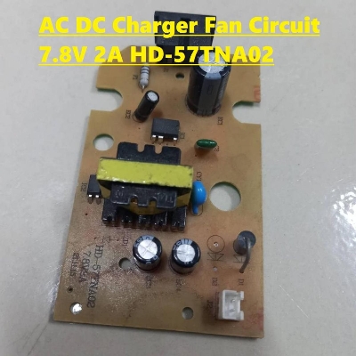 Picture of HD-57TNA02 7.8V 2A AC DC Power Circuit For Charger Fan Circuit 7.8V 2A Charging Control Light Fan Circuit Mini Fans AC DC Charger Fan Power Supply 