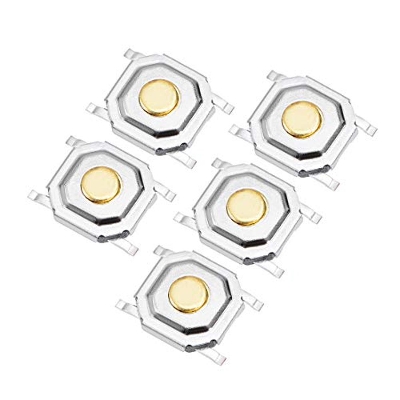 Picture of 5pcs - SMD Momentary 4Pin Tactile Tact Push Button Switch 4 Pin 5x5x1.5mm On Off PCB SMD Touch Switch Momentary Push Button Switch Square Push Switch Light Switch