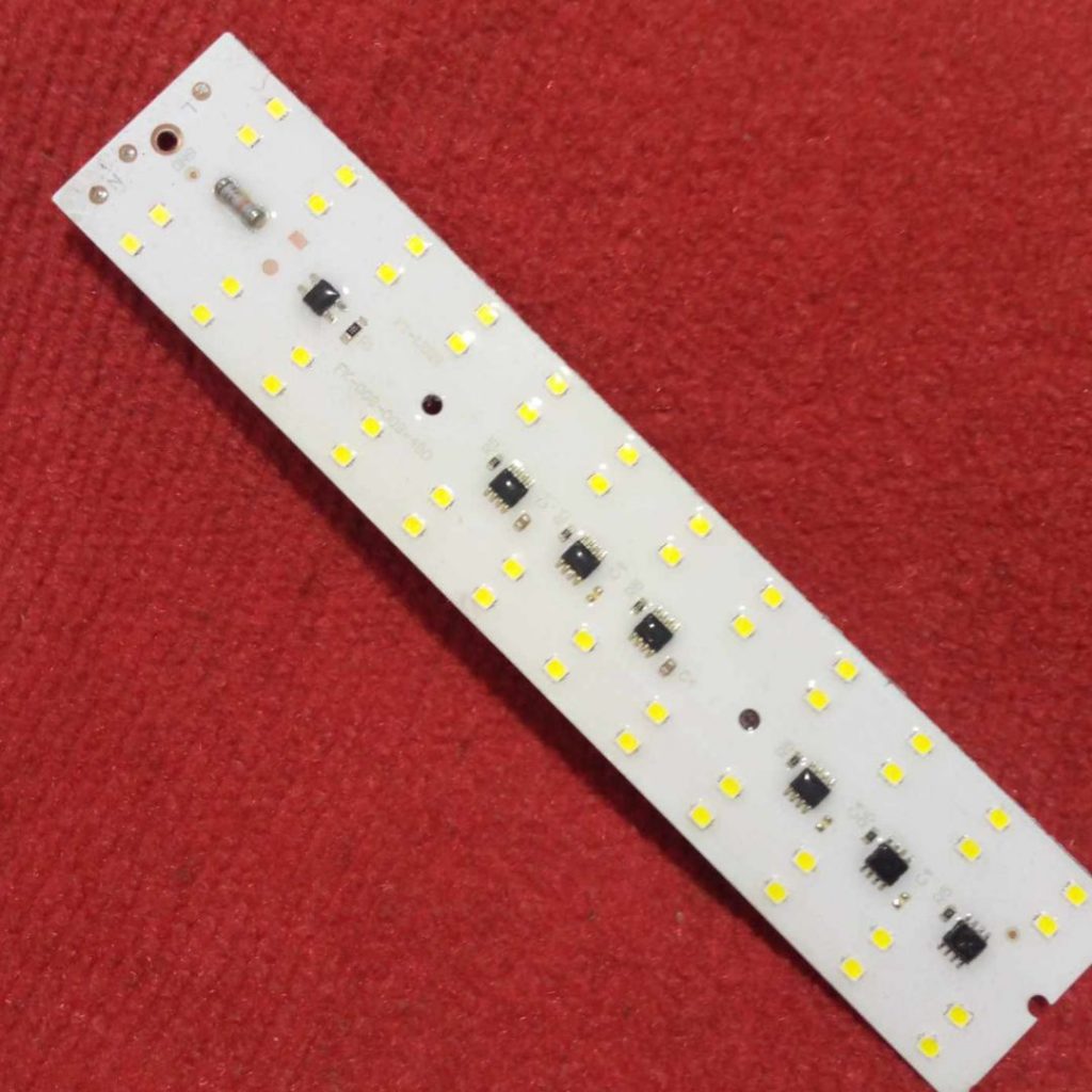 Picture of 50W DIRECT AC 220V 24C2B9V WHITE Color 220V 50Watt LED Light Bulbs 198x34mm 48Pcs White SMD LED Light SMD Board 220V SMD LED Light Plate SMD LED Light 50W