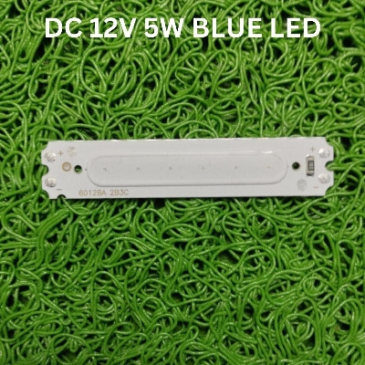 Picture of 6012BA 2B3C BLUE 5W 12V Size 59×12mm 12V COB SMD LED Light Chip 5W Blue COB LED Light 12V COB LED Light 5W COB Light COB LED Chip 12V COB LED Chip 5W Light Bulbs