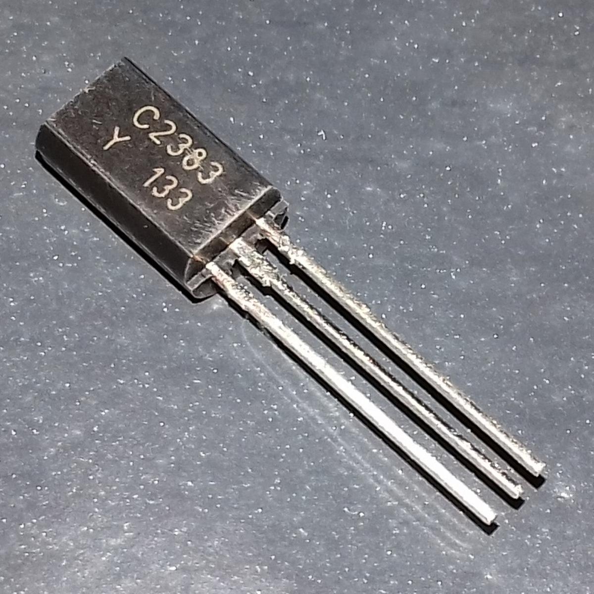 Picture of 10Pcs- 2SC2383 C2383 Transistors 160V 1A NPN Transistors TO-92L 3 Pin Leads Transistor