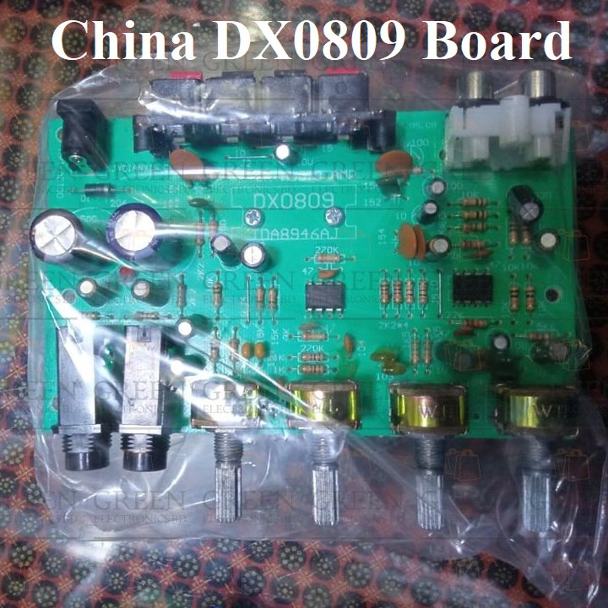 Picture of CHINA TDA8946 DX0809 Amplifier Circuit Board DC 12V 2A 40W 40W Digital Audio Amplifier DX0809 TDA8946 Amplifier Board Dual Channel With Dual 6.5mm Socket TDA8946 IC Stereo Music