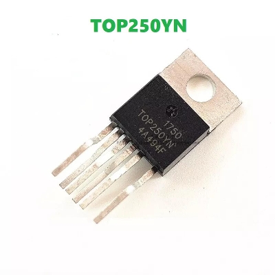 Picture of A CLASS TOP250YN IC TOP250Y TOP250 AC/DC Converters Switcher IC Power Integrations 210W TO-220 6 Pin Leads Chip