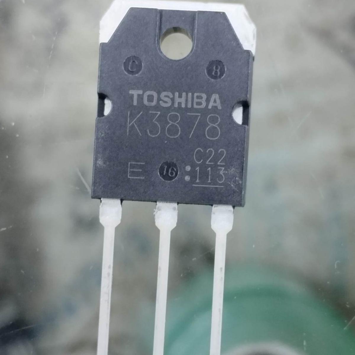 Picture of A CLASS K3878 MOSFET 2SK3878 Transistor  TO-3P 9A 900V 3 Pin Leads N-Channel Field Effect Transistor K3878 Silicon N-Channel Power MOSFET Transistor