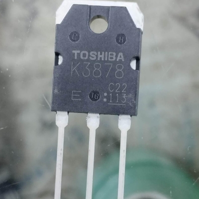 Picture of A CLASS K3878 MOSFET 2SK3878 Transistor  TO-3P 9A 900V 3 Pin Leads N-Channel Field Effect Transistor K3878 Silicon N-Channel Power MOSFET Transistor