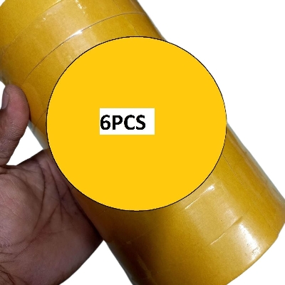 Picture of 6PCS-25mm Foam Tape WHITE 1″ Inch DOUBEL SIDE Foam Tape 25mm Both Side Gum Foam Tape White Double Side Foam Tape 1 Inch Tape WHITE Color Foam Tape