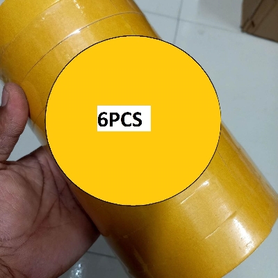 Picture of 6PCS-25mm Foam Tape WHITE 1″ Inch DOUBEL SIDE Foam Tape 25mm Both Side Gum Foam Tape White Double Side Foam Tape 1 Inch Tape WHITE Color Foam Tape