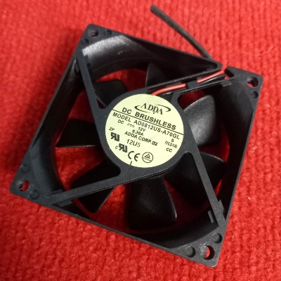 Picture of AD-DA 3 Inch FAN 12V COOLING Fan 3 Inch Cooling Fan 12V 80x80x25mm Fan Heatsink Cooler Radiator Cooling Fan 12V DC Fan Heat Dissipation Mini Fans With Cables