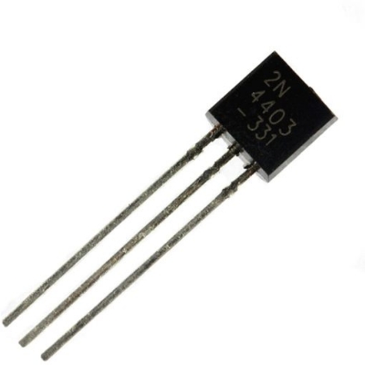 Picture of 10Pcs- 2N4403G1 2N4403 2N 4403 PNP 50V 0.6A 0.31W Power 3 Pin Leads General Purpose Transistor BJT Switching Transistor TO-92 Package 3Pin