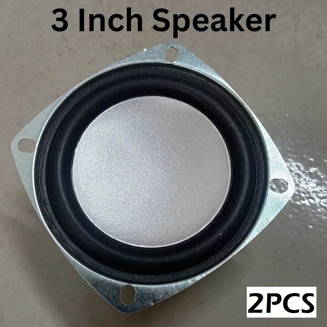 Picture of 2Pcs 3 Inch Subwo0fer Multimedia Single Magnet SubWoofer 3 Inch 10 Ohm 3W Audio HiFi Deep Bass Speaker For Home Theater Stereo Amplifier