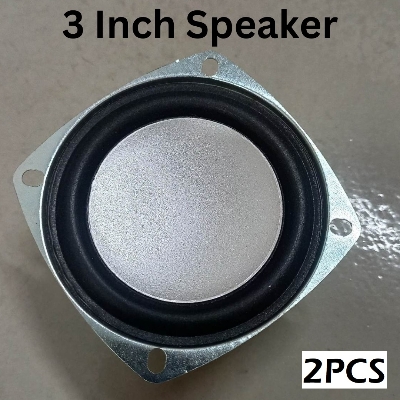 Picture of 2Pcs 3 Inch Subwo0fer Multimedia Single Magnet SubWoofer 3 Inch 10 Ohm 3W Audio HiFi Deep Bass Speaker For Home Theater Stereo Amplifier