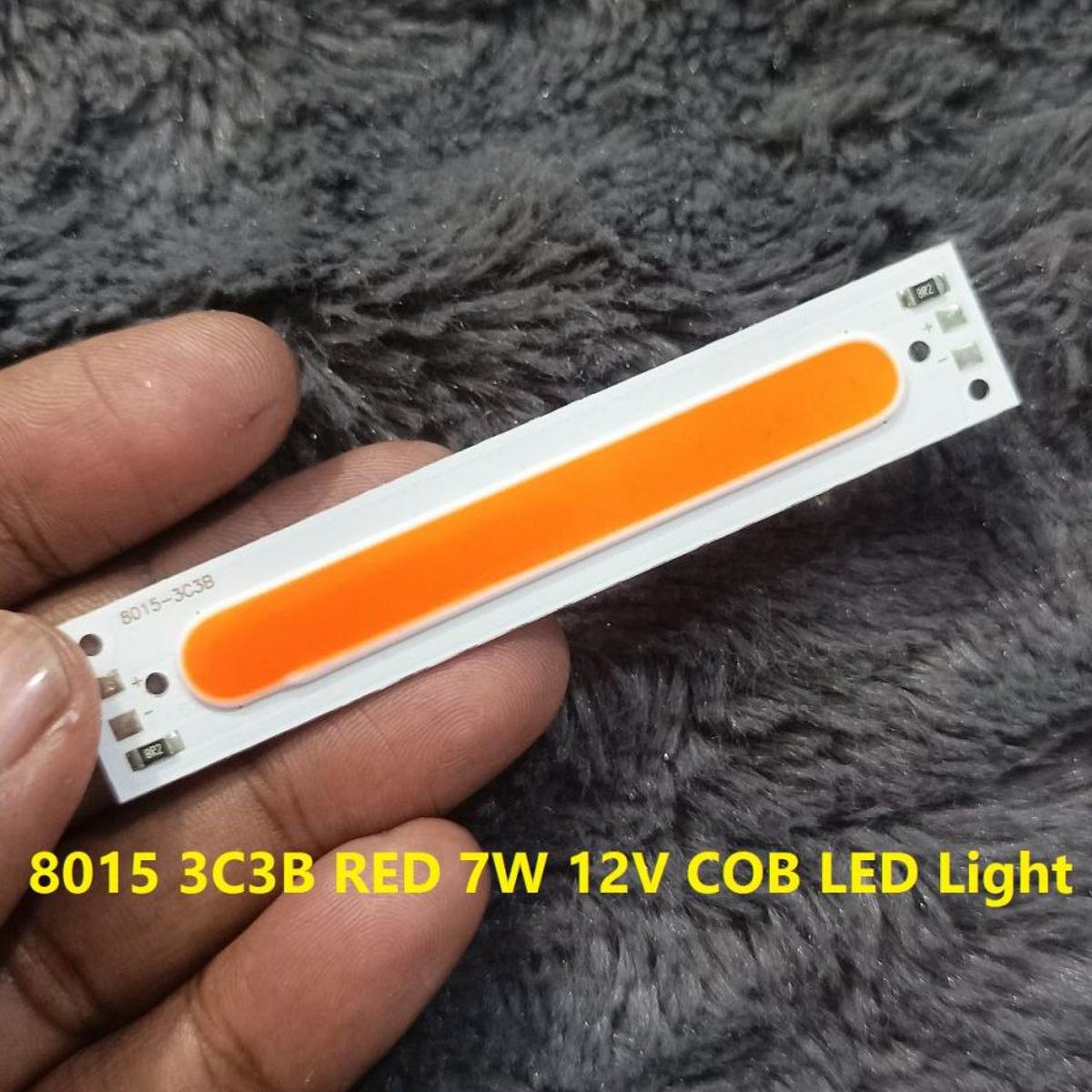 Picture of Iconic Luxe - Trendy - 8015 3C3B RED 7W 12V Size 80×15mm 12V COB SMD LED Light Chip 7W Red COB LED Light 12V COB - Express Yourself