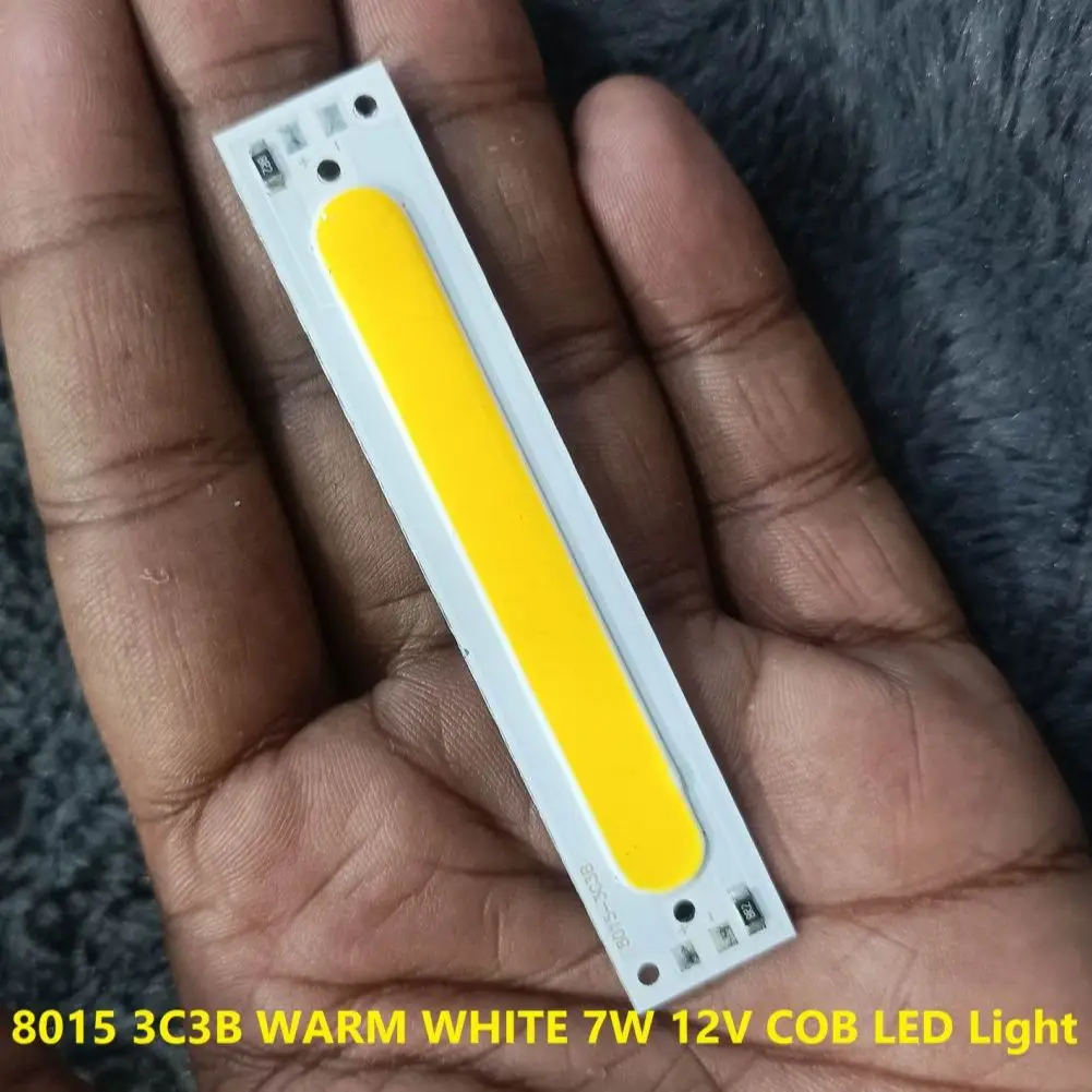Picture of Trendy - 8015 3C3B WARM WHITE 7W 12V Size 80×15mm 12V COB SMD LED Light Chip 7W Warm White COB LED Light - Unrivaled Quality