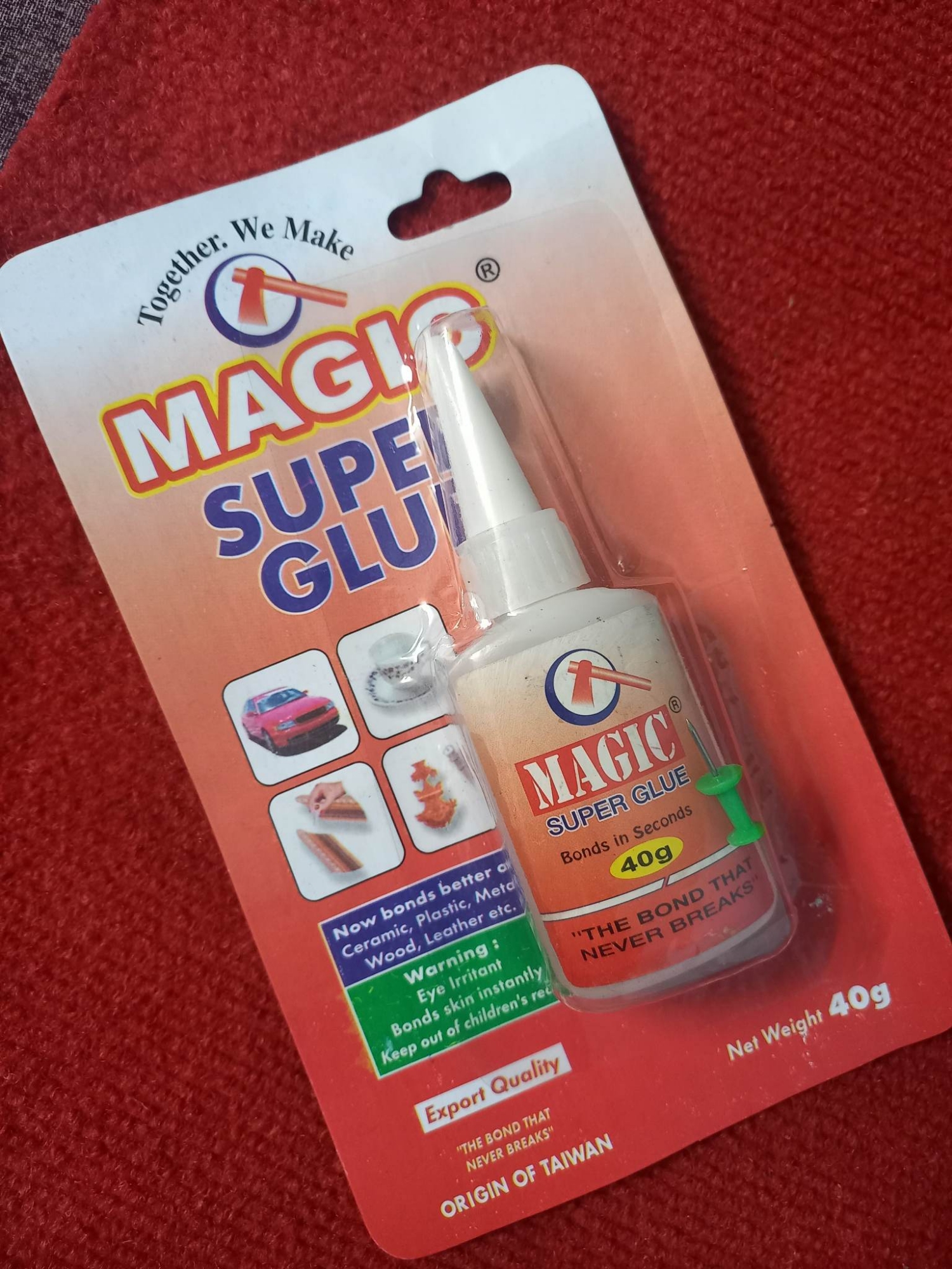 Picture of Super Glue 40gm Magic Glue 40gm Adhesives For Joint - 302029351